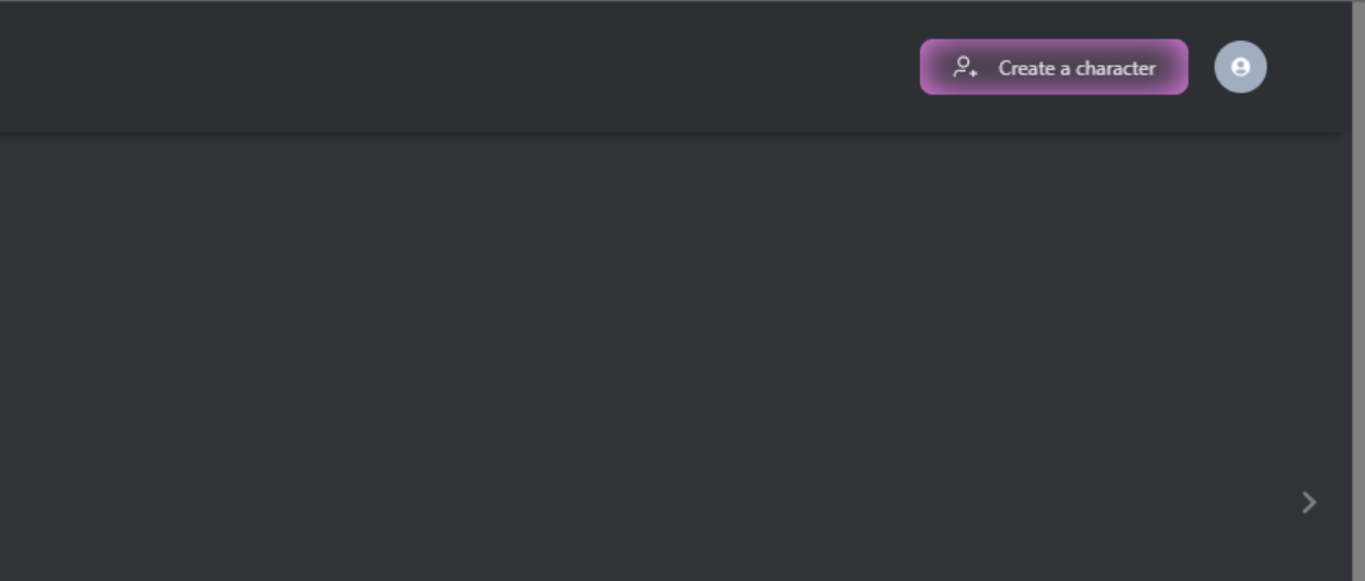Create a character button